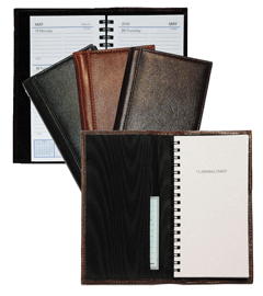 Glazed Italian-Style Leather Pocket Journals